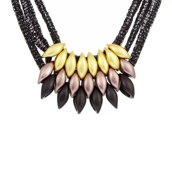 PerfectDress.gr μεταλλικό κολιέ Grapes μαύρο