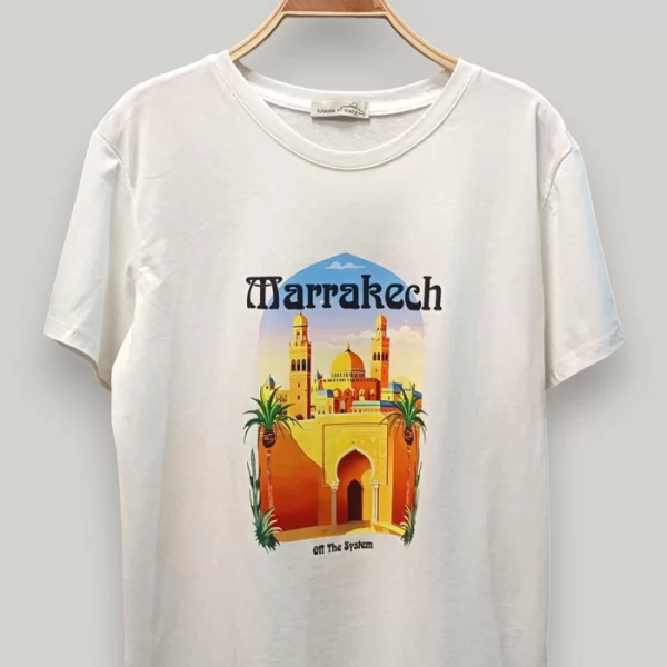 PerfectDress.gr casual T-shirt Marrakech λευκό