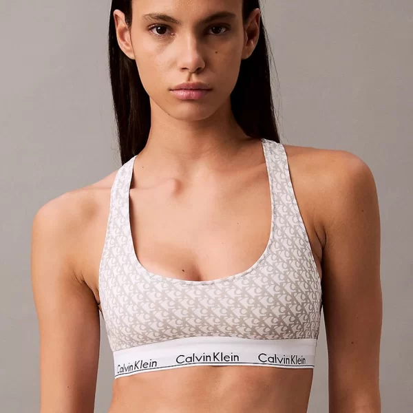 Calvin Klein γυναικείο μπουστάκι Bralette Icon Cotton Modal-0000F3785E-VPR