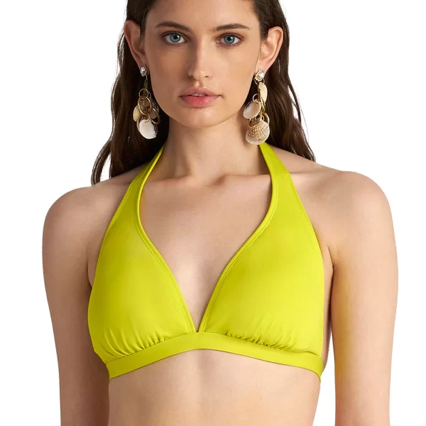 Blu4u γυναικείο μαγιό bikini top δετό τρίγωνο ''Solids'' (Cup D)-24366082D