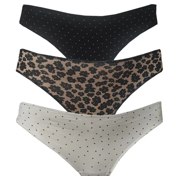 Cotonella Cotonella Γυναικεία εσώρουχα Mini Slip τριπλέτα (3 τμχ) -3487-E403-2F100