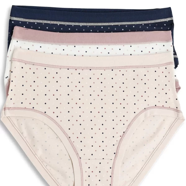 Cotonella Cotonella γυναικεία εσώρουχα Midi Slip τριπλέτα (3 τμχ)-3363-I503-5M100