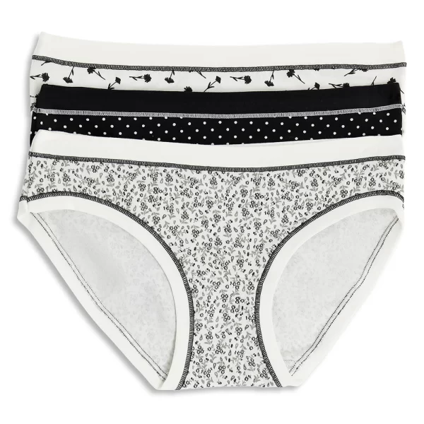 Cotonella Cotonella γυναικεία εσώρουχα με μπάσκα Mini Slip (3 τμχ)-3362-I503-2M100