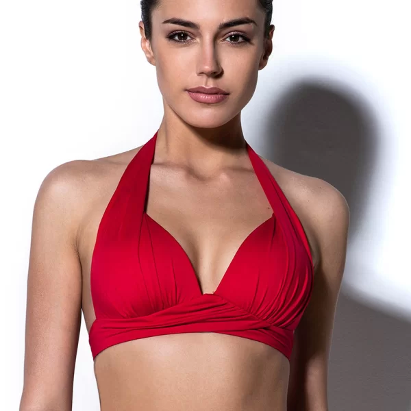 BluePoint Bluepoint γυναικείο μαγιό bikini τρίγωνο δετό με push up ενίσχυση ''Solids''-25066094