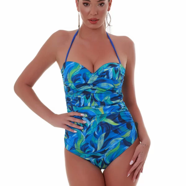 Bluepoint γυναικείο ολόσωμο μαγιό strapless 