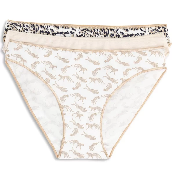 Cotonella Cotonella γυναικεία εσώρουχα Mini Slip (3 τμχ)-3487-E503-4H100