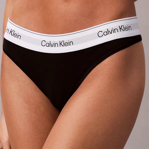Calvin Klein γυναικείο εσώρουχο string Icon Cotton Modal-LV00QF8518-UB1