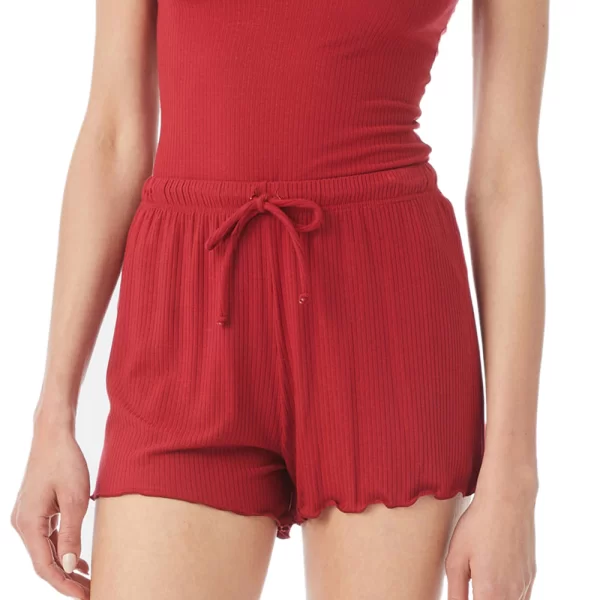 Minerva γυναικείο σορτσάκι Modal Cozy Rib-81708-638