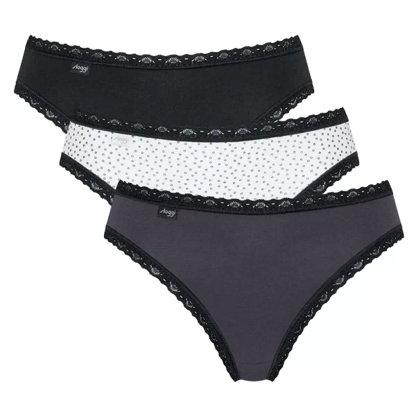 Sloggi Sloggi Βαμβακερό γυναικείο εσώρουχο Weekend tai 24/7 -10198237-M014/K9