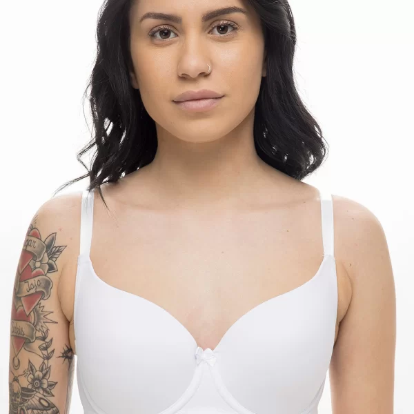 Γυναικείο σουτιέν με μπανέλα χωρίς ενίσχυση (C Cup)-34-7110c