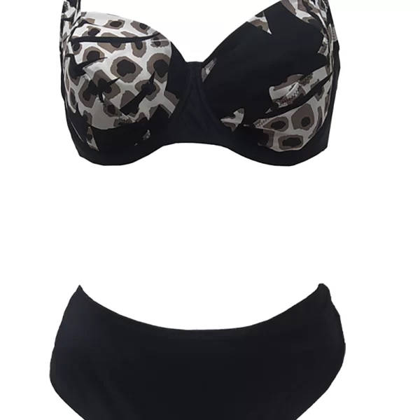 Lucero Lucero Σετ μαγιό με ενίσχυση και μπανέλα (E Cup)-0040104E