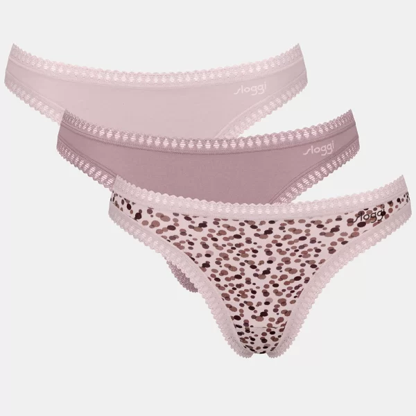 Sloggi Sloggi γυναικεία εσώρουχα Sloggi GO Crush String (Συσκ. 3 τεμαχίων)-10219704-V001