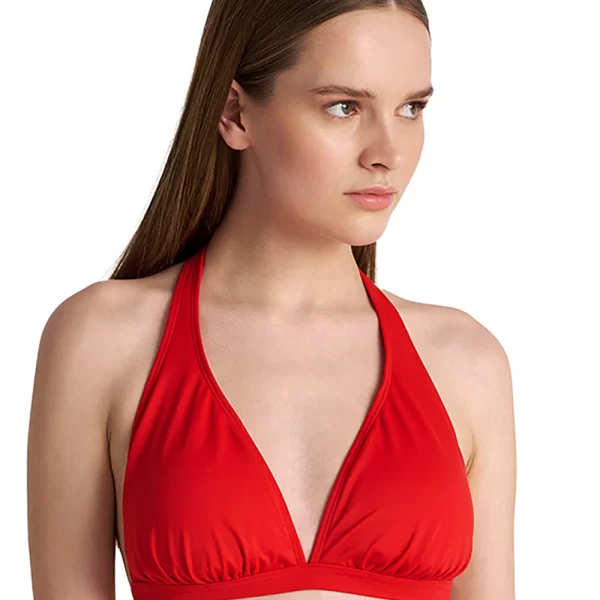 Blu4u γυναικείο μαγιό bikini top δετό τρίγωνο ''Solids'' (Cup D)-25366082D