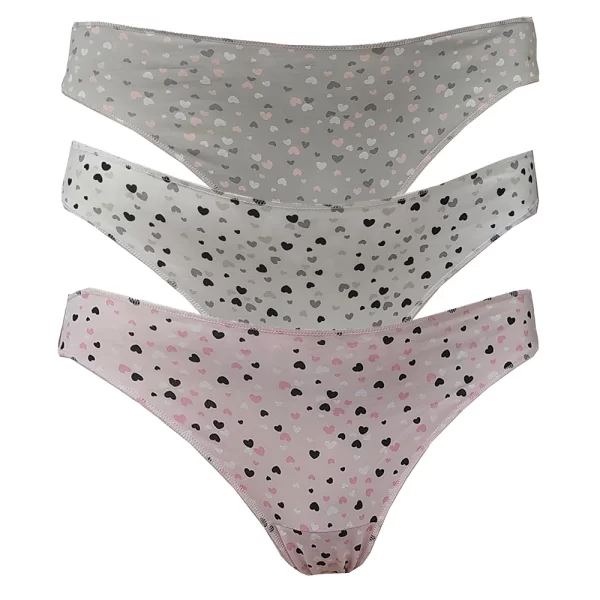 Cotonella Γυναικεία εσώρουχα Brasiliano slip τριπλέτα (3τμχ)-3490-E403-3F100