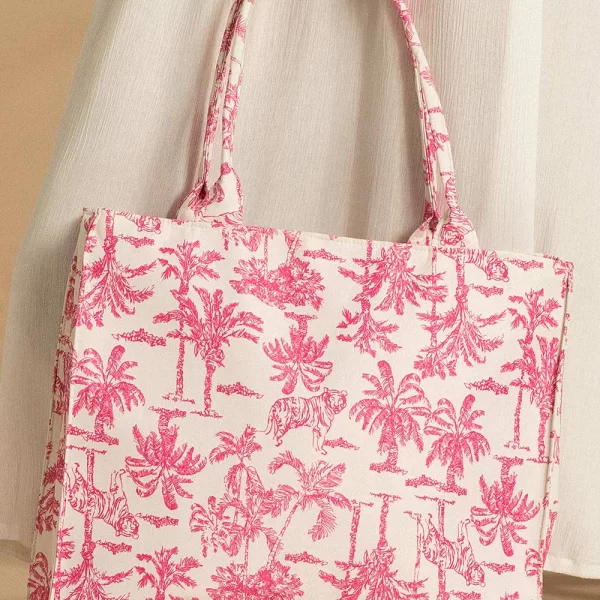 Noidinotte Noidinotte Γυναικεία τσάντα θαλάσσης με φερμουάρ-TR001147d