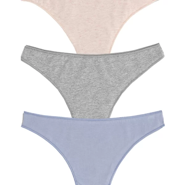 Cotonella Γυναικεία εσώρουχα μονόχρωμα Brasiliano slip (3τμχ)-3490-I403-1G100