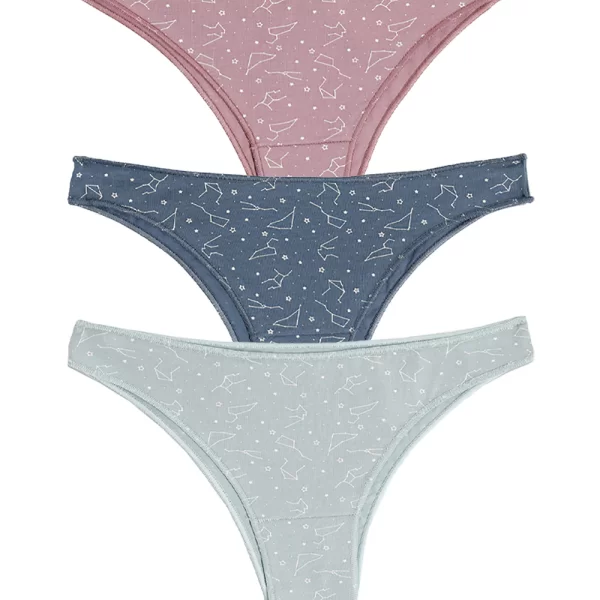 Cotonella Γυναικεία εσώρουχα Brasiliano slip (3τμχ)-3490-I403-3G100