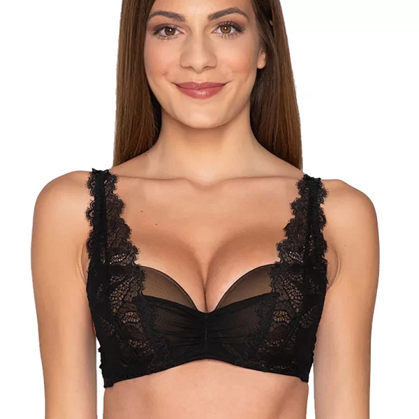 Luna σουτιέν Orchidea με ελαφριά ενίσχυση και δαντέλα (D Cup)-14091a