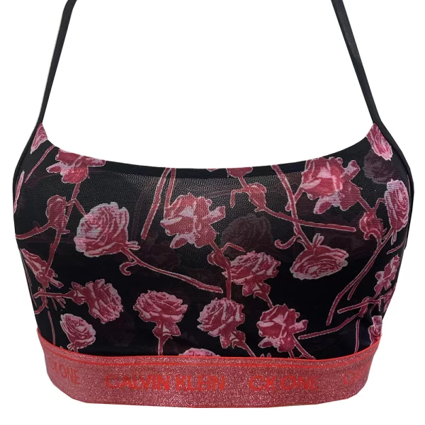 Calvin Klein Γυναικείο Bralette CK One floral-QF6680E-V35