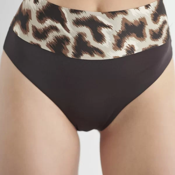 BLU4U Blu4u γυναικείο μαγιό bikini σλιπ ψηλόμεσο κανονικής κάλυψης ''Art Leo''-22365154-18