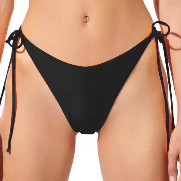 BLU4U Blu4u Bikini Σλιπ χαμηλόμεσο δετό με κορδόνια- 2036578