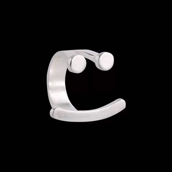 Δαχτυλίδι Smiley SWES Ασημί