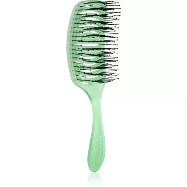 Olivia Garden Olivia Garden iDetangle Pride επίπεδη βούρτσα Green 1 τμχ