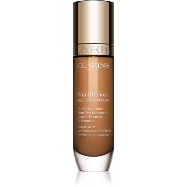 Clarins Skin Illusion Hydrating Foundation Βάση πλήρους κάλυψης απόχρωση 115C 30 ml