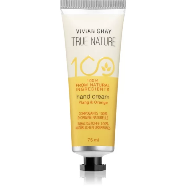 Vivian Gray True Nature Ylang & Orange ενυδατική κρέμα για τα χέρια 75 ml