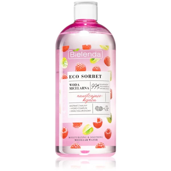 Bielenda Bielenda Eco Sorbet Raspberry ενυδατικό μικυλλιακό νερό 500 ml