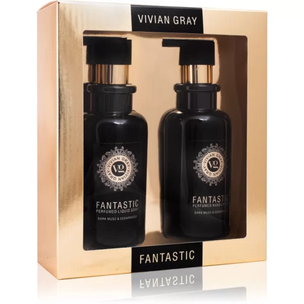 Vivian Gray Fantastic Dark Musk & Cedarwood σετ δώρου για τα χέρια