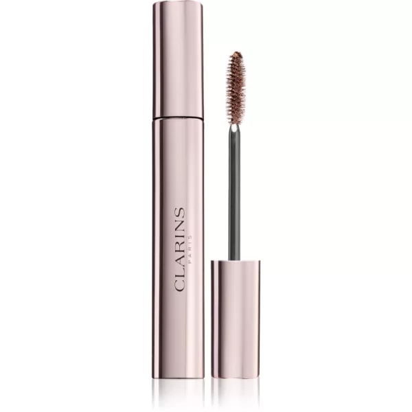 Clarins Wonder Perfect Mascara 4D μάσκαρα για όγκο και επιμήκυνση απόχρωση 02 Perfect Brown 8 ml