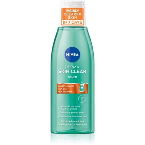 Nivea Nivea Derma Skin Clear καθαριστικό νερό προσώπου 200 ml