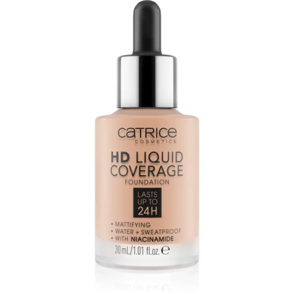 Catrice HD Liquid Coverage μεικ απ απόχρωση 020 Rose Beige 30 ml