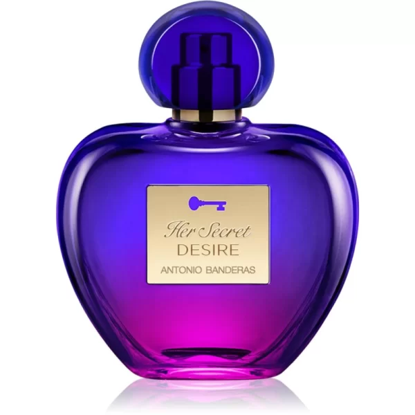 Banderas Her Secret Desire Eau de Toilette για γυναίκες 80 ml