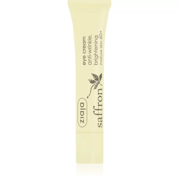 Ziaja Ziaja Saffron αντιρυτιδική κρέμα ματιών για φωτεινότητα 15 ml