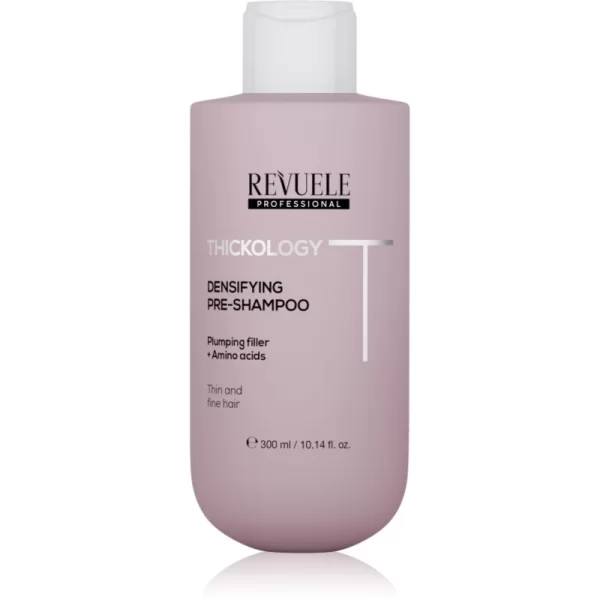 Revuele Revuele Professional Thickology Densifying φροντίδα πριν τη περιποιήση με σαμπουάν για λεπτά και άτονα μαλλιά 300 ml