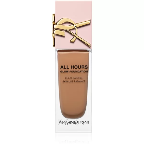 Yves Saint Laurent All Hours Glow Foundation μακράς διαρκείας μεικ απ απόχρωση MN6 25 ml