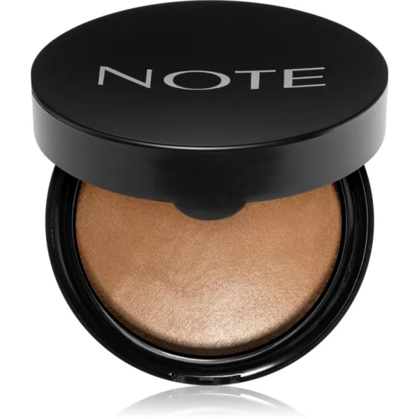 Note Cosmetique Note Cosmetique Baked Powder λαμπρυντική ψημένη πούδρα απόχρωση 03 Caramel Cake 10 γρ