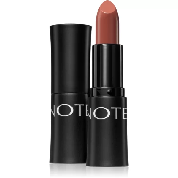 Note Cosmetique Deep Impact κρεμώδες κραγιόν απόχρωση 05 Leather Mood 4,5 γρ