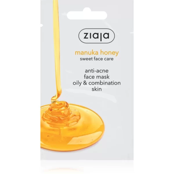 Ziaja Ziaja Manuka Honey μάσκα προσώπου κατά της ακμής 7 ml