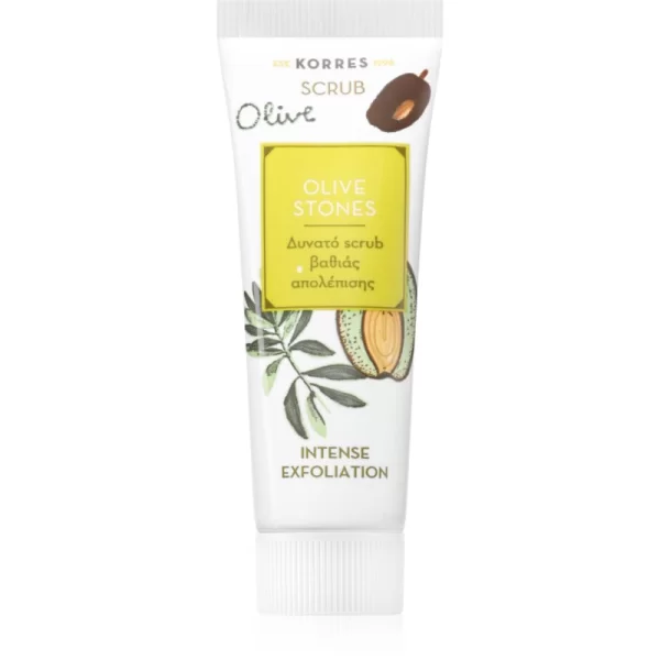 Korres Olive Stones scrub βαθιάς απολέπισης 18 ml