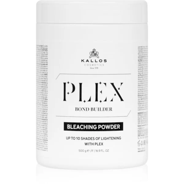 Kallos Plex Bleaching Powder πούδρα για ξάνιγμα και ανταύγειες 500 γρ