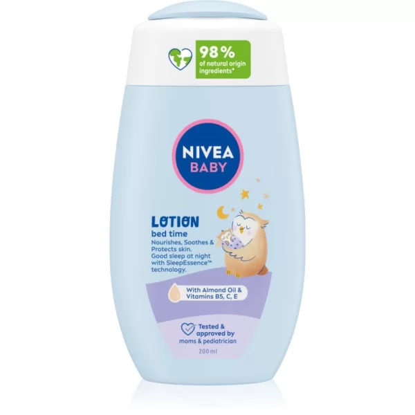 NIVEA BABY Bed Time καταπραϋντικό γάλα για το σώμα 200 ml