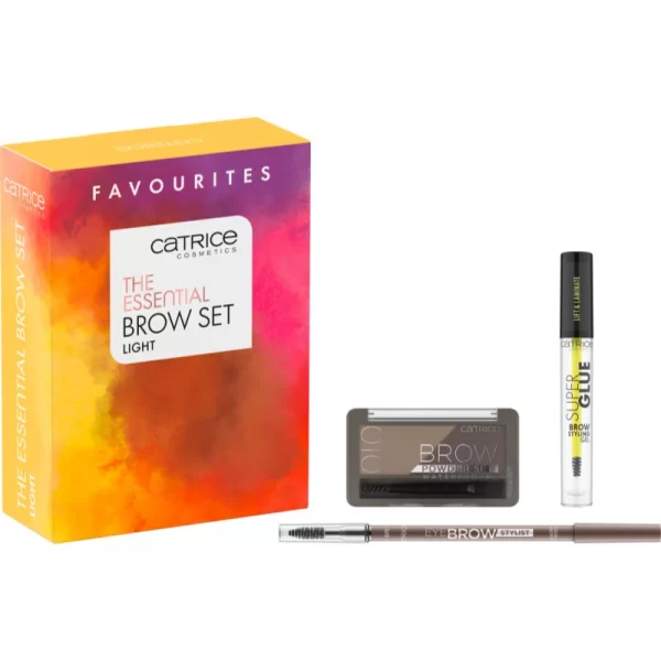 Catrice The Essential Brow σετ για τα φρύδια απόχρωση Light