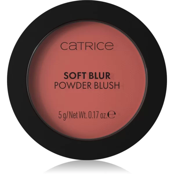 Catrice Soft Blur Powder Brush πουδρέ ρουζ με ματ αποτελέσματα απόχρωση 060 Berry me later! 5 γρ