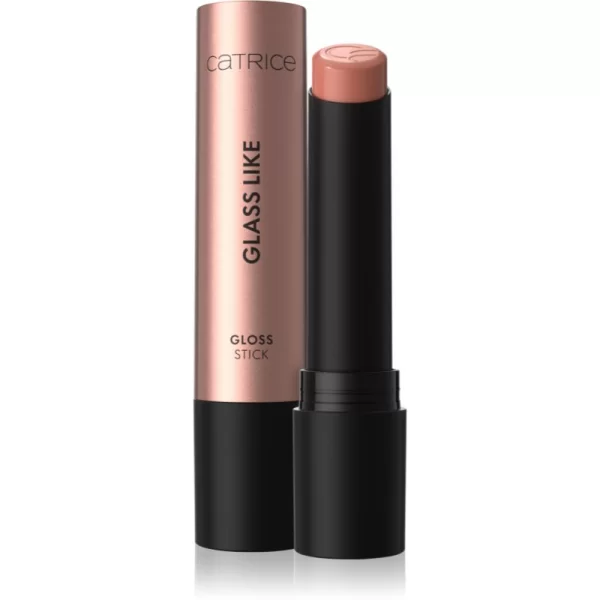 Catrice Catrice Glass Like Gloss Stick ενυδατικό στιλπνό κραγιόν απόχρωση 010 Bare Ambition 3 γρ
