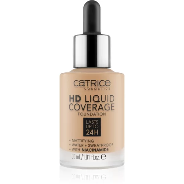 Catrice HD Liquid Coverage μεικ απ απόχρωση 032 - Nude Beige 30 ml