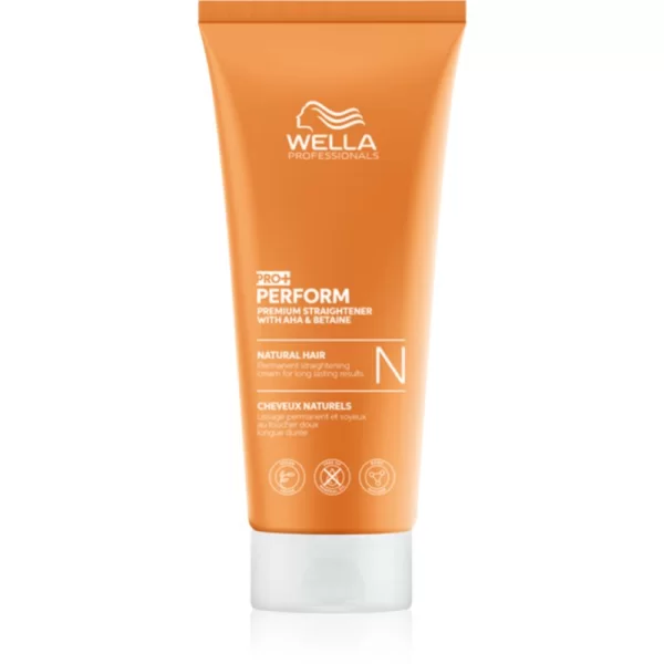 Wella Professionals Wella Professionals Perform+ Straightener N μόνιμο περμανάντ για φυσικά μαλλιά 200 ml