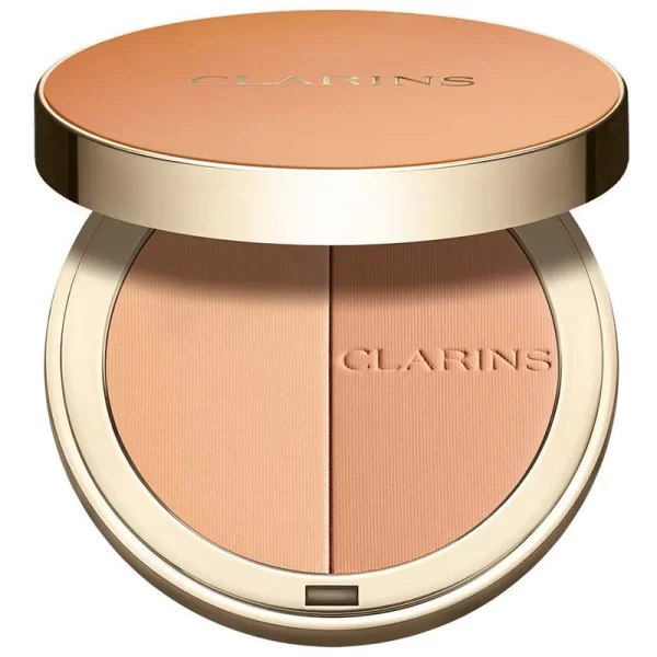 Clarins Clarins Ever Bronze Compact Powder Συμπαγής πούδρα ομογενοποίησης απόχρωση 01 10 γρ